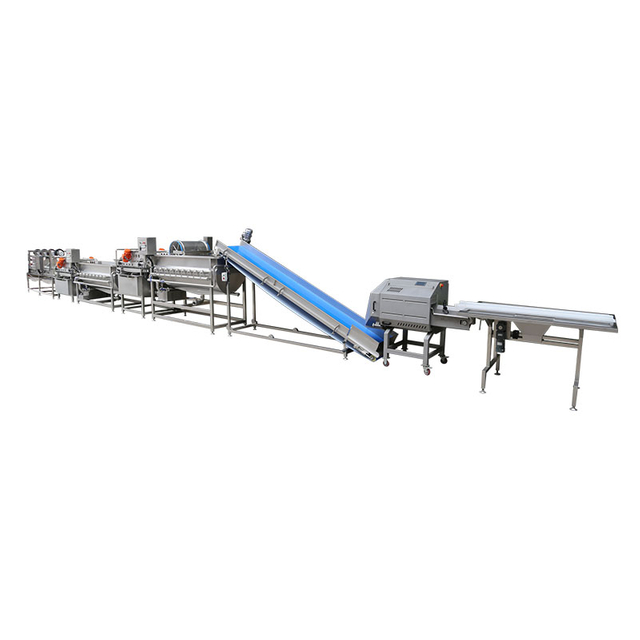 Cleaning Vegetable Processing Line Cleaning Vegetable Processing Line