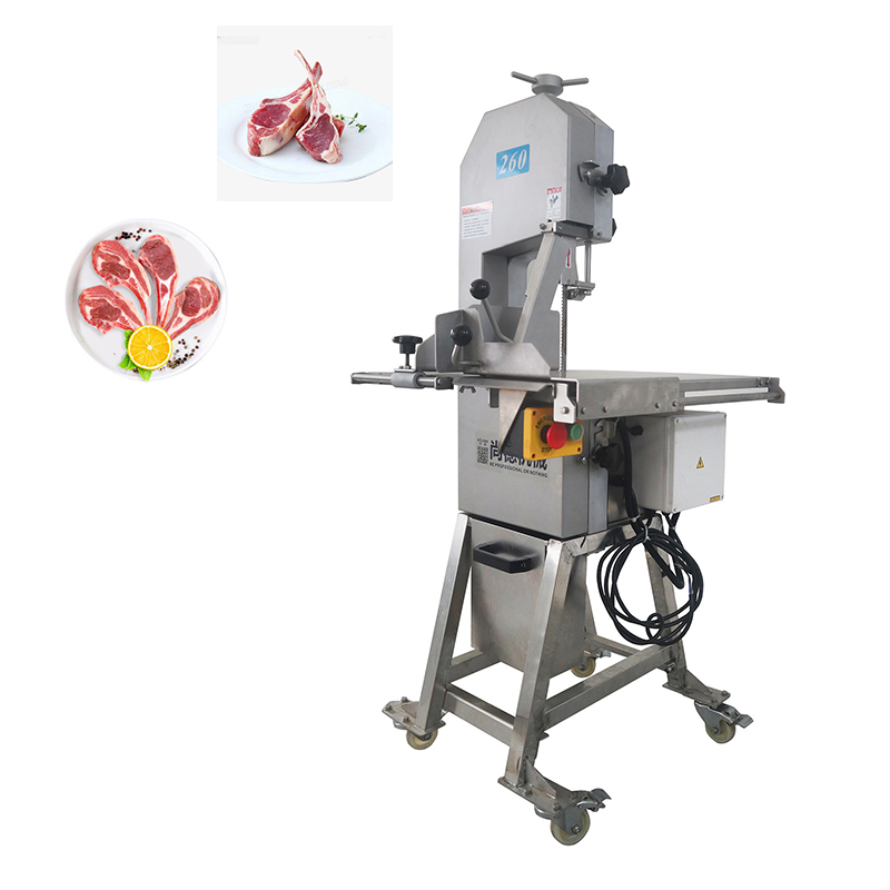 LM-300 Fish Seafood Lamb Pork Beef Poultry Shreds Cutting Machine Frozen Meat Bone Saw Cutter