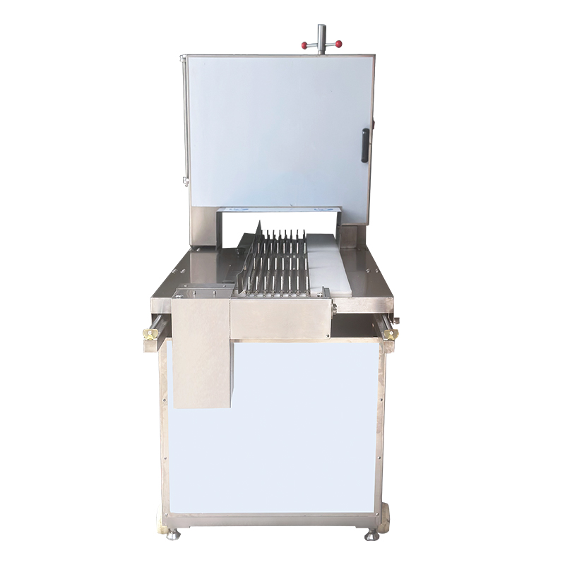 LM 6408 Automatic Frozen Meat Blade Cubes Cutter Bone Saw Cutting Machine