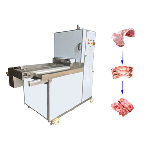 LM 6408 Automatic Frozen Meat Blade Cubes Cutter Bone Saw Cutting Machine