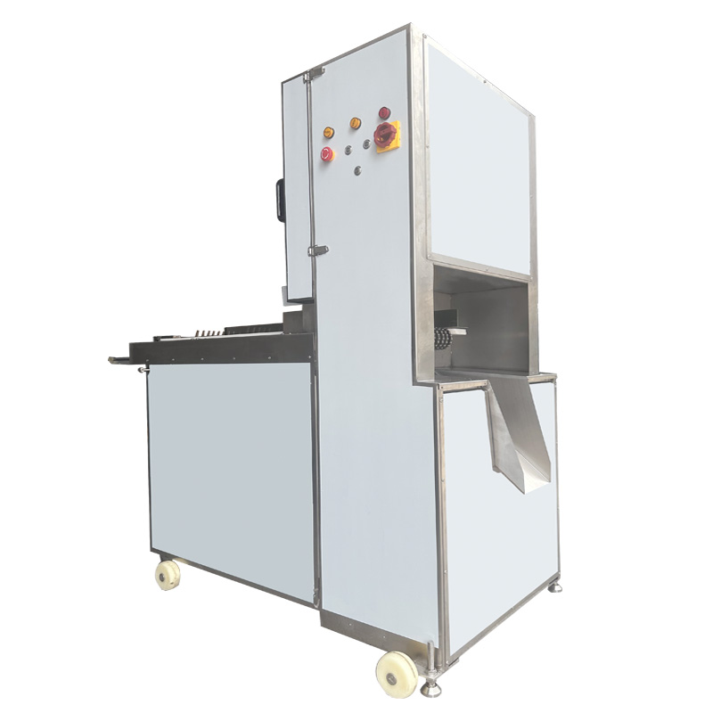 LM 6408 Automatic Frozen Meat Blade Cubes Cutter Bone Saw Cutting Machine