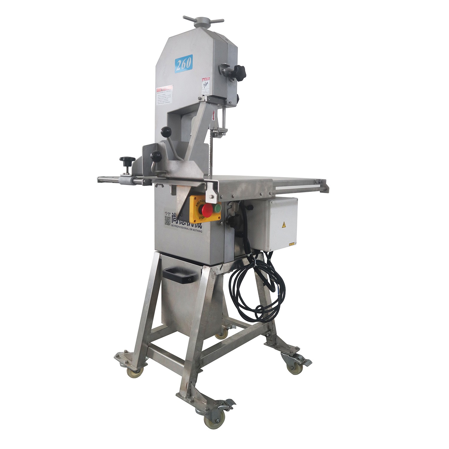 LM-260 Commerical Frozen Meat Bone Saw Blade Cutter Meat Cutting Machine