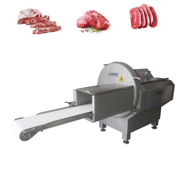 LM-809-25 Ham Melon Sausage Cheese Steak Lamb Pork Meat Slices Dices Cutting Machine Meat Cutter