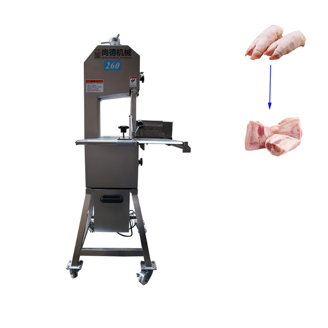 LM-280 Electric Cutting Machine Butcher Cutter Frozen Meat Bone Saw Machine Frozen Meat Bone Cutter