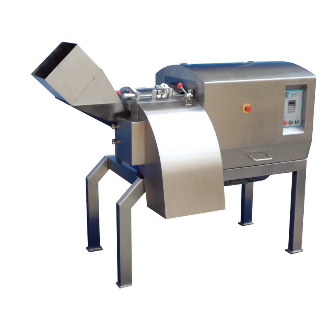 Heavy Duty Frozen Meat Cubes Cutting Machine