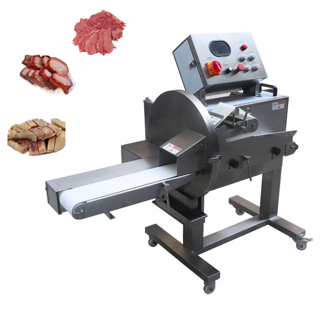 Sausage Slicer Ham Slices Cutter Bacon Meat Cutting Machine