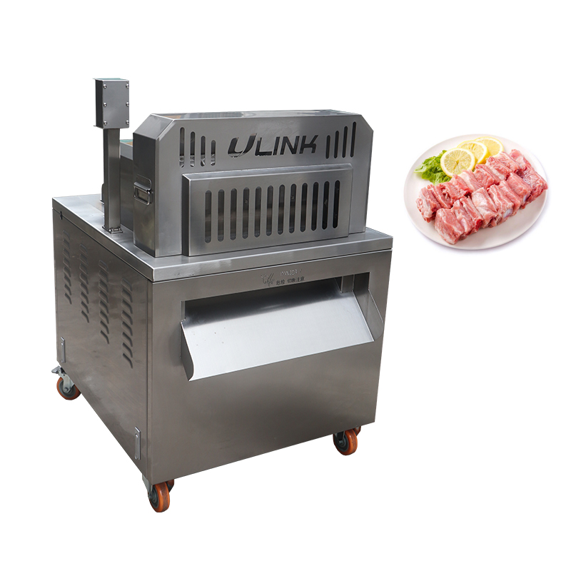 Bone Frozen Meat Cubes Cutter Machine