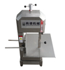 LM-817 Tabletop Bone Saw Commercial Stainless Steel Meat Cutting Machine Bone Saw Seafood Pork Steak Cutter