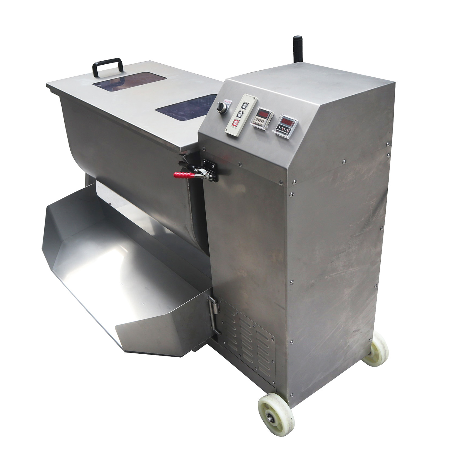 LM-835 Sausage Filling Pets Salad Materials Mixer Fruit Vegetable Meat Blender Mixing Machine