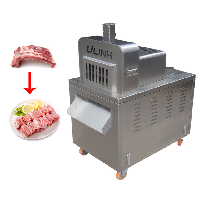 LM-325 Meat Bone Cutter Poultry Dices Cutter Frozen Meat Steak Ribs Cutting Machine