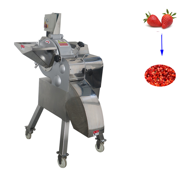LV-601 Potato Taro Carrot Onion Garlic Apple Mango Pawpaw Dices Cubes Shreds Cutter Fruit Vegetable Cutting Machine