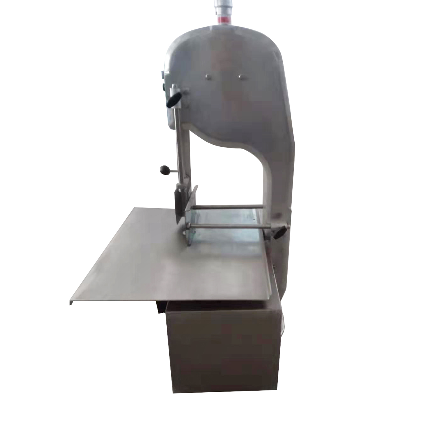 LM-817 Tabletop Bone Saw Commercial Stainless Steel Meat Cutting Machine Bone Saw Seafood Pork Steak Cutter