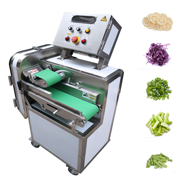 Commercial Leafy Vegetable Cutting Machine