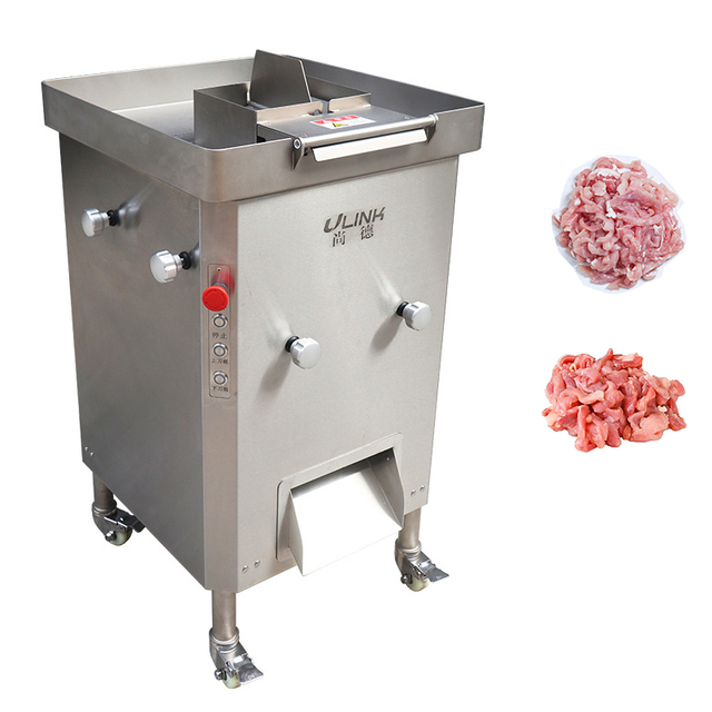 Heavy Duty Meat Slices Cutter Strips Cutter Meat Cubes Cutting Machine