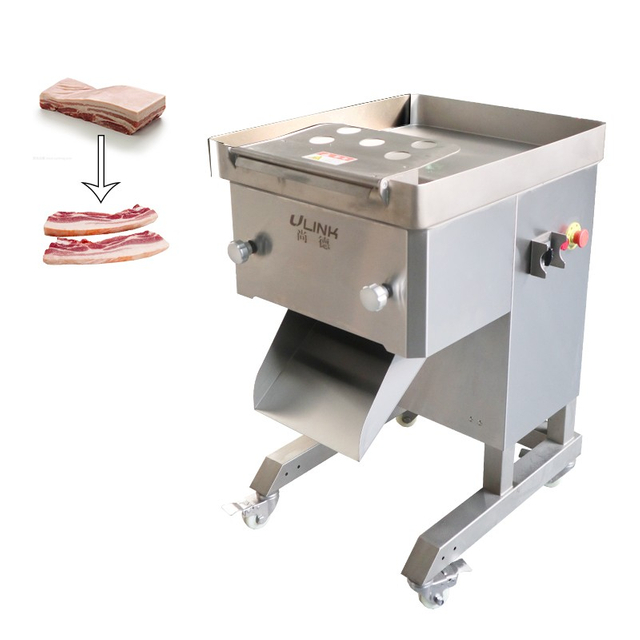 Heavy Duty Meat Cutter Fresh Meat Strips Cutting Machine