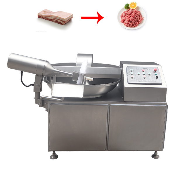 Meat Grinder Mixing Machine Sausage Maker Bowl Cutter Machine 