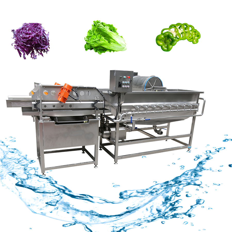 LC-04 Commercial Automatic Fruit Cabbage Lettuce Radish Carrot Washing Vortex Washing Machine