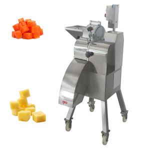 Roots Vegetable Fruit Cubes Cutting Machine