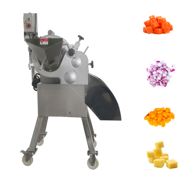 Fruit and Vegetable Dicer Cubes Cutting Machine