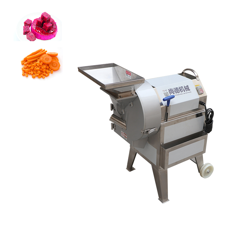 Electric Vegetable Fruit Dices Cutter Slices Cutting Machine