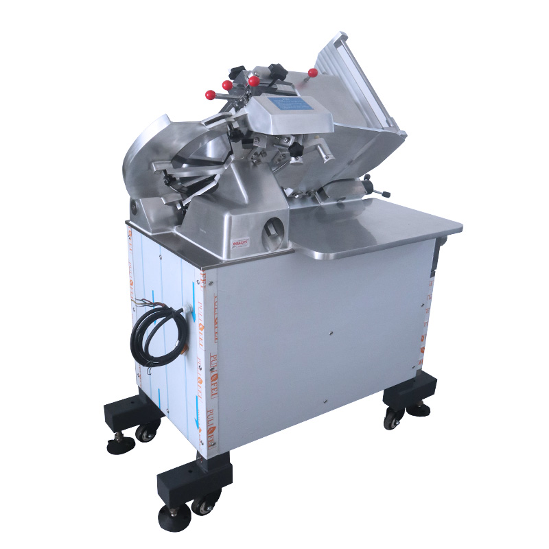 LM-808 Bacon Frozen Meat Lamb Beef Pork Roll Cutting Machine