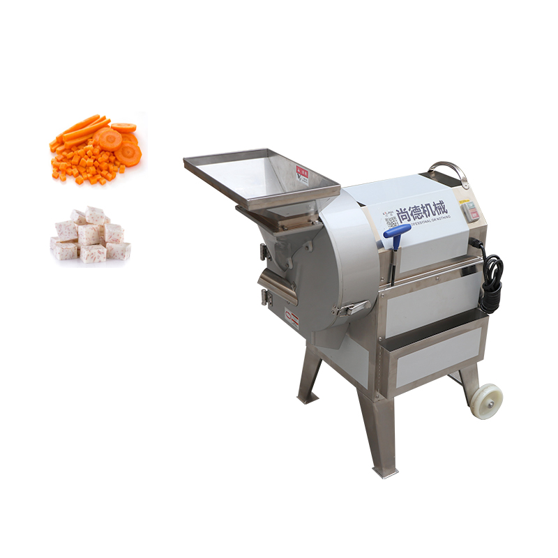 Electric Vegetable Fruit Dices Cutter Slices Cutting Machine