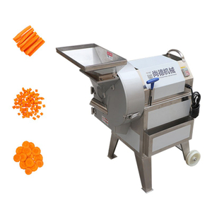 Electric Vegetable Fruit Dices Cutter Slices Cutting Machine