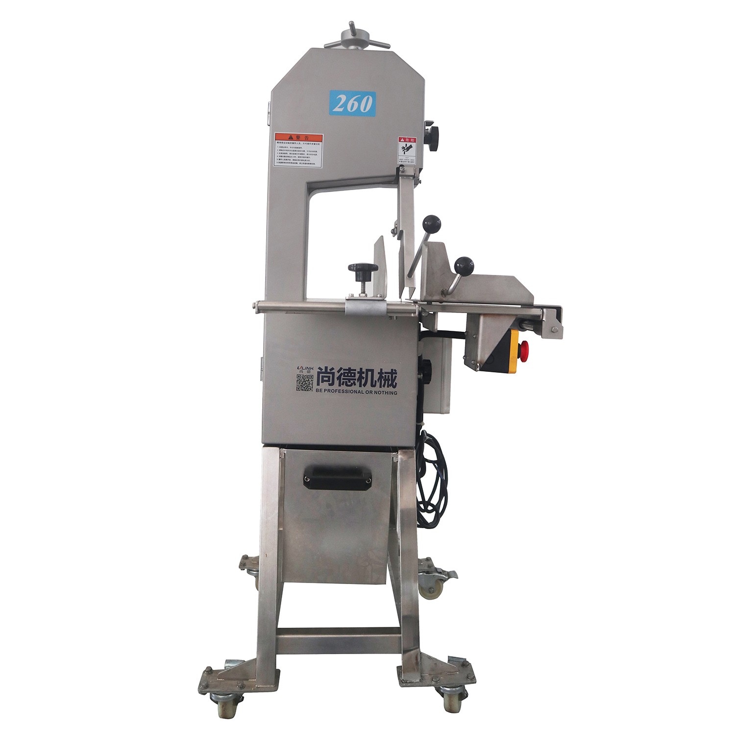 LM-260 Commerical Frozen Meat Bone Saw Blade Cutter Meat Cutting Machine