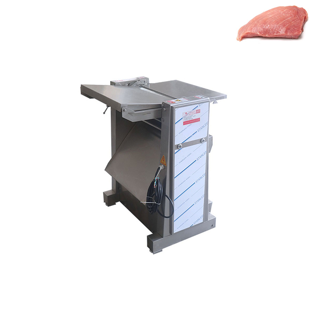 LM-500 Semi-Automatic Pork Peeling Machine Meat Peeler Processing Machine