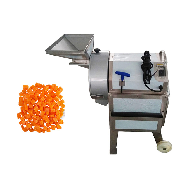 Commercial Vegetable Dices Slices Strips Cutting Machine