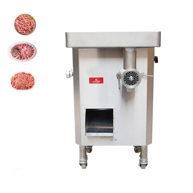 SUS304 Stainless Steel Industrial Meat Grinder Slicer Machine